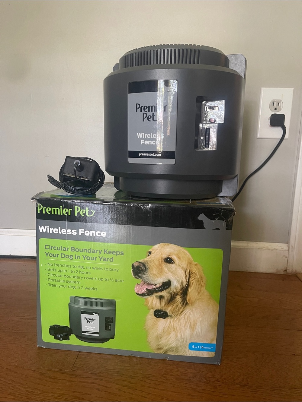Premier Wireless Fence - Gray